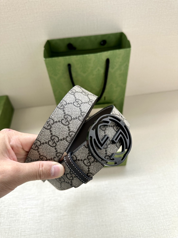 グッチベルト激安角部分ディテール